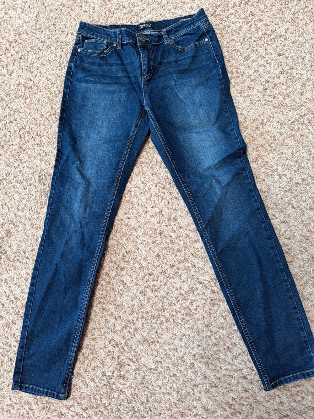 Buffalo David Bitton Dark Blue Skinny Jeans